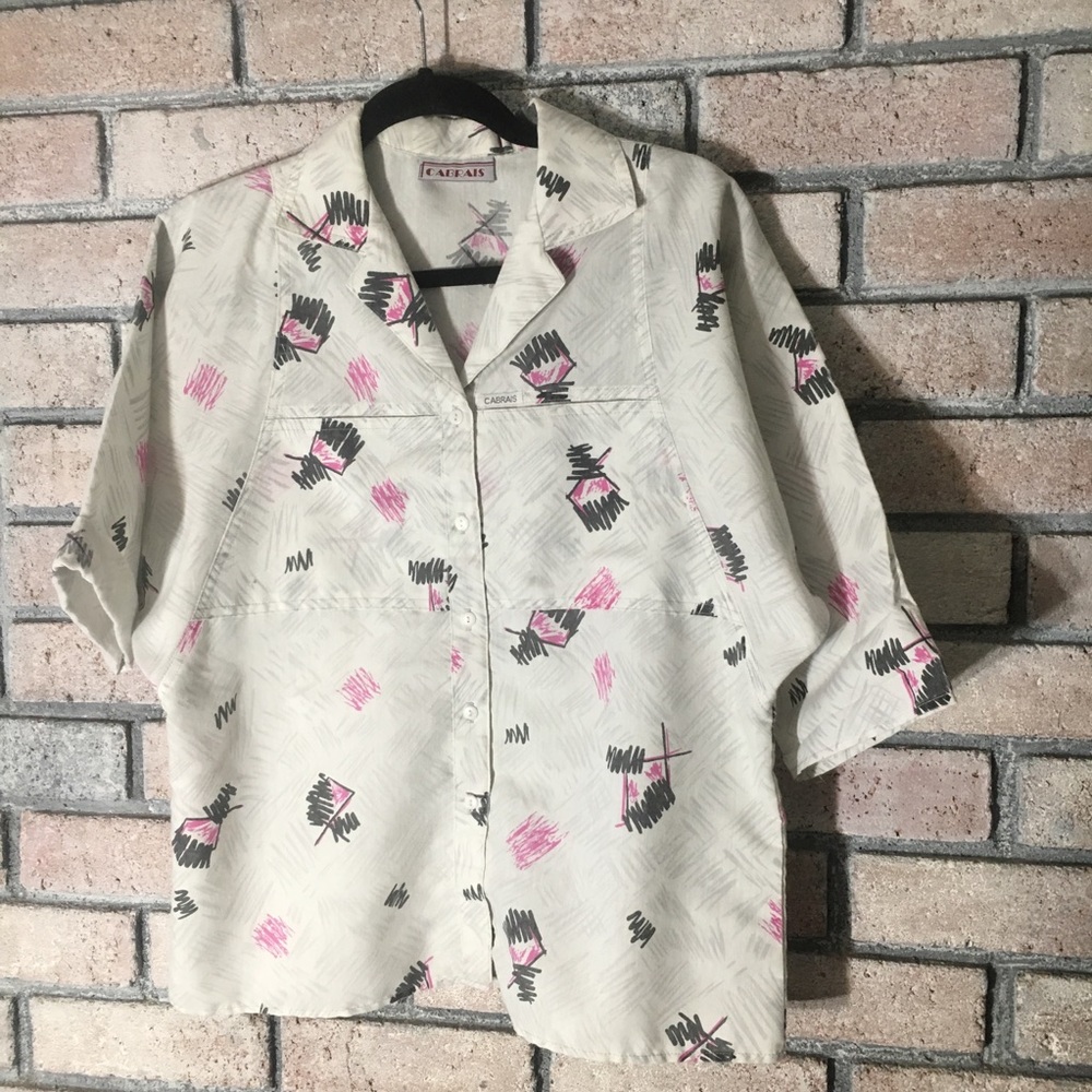 Vintage button up.